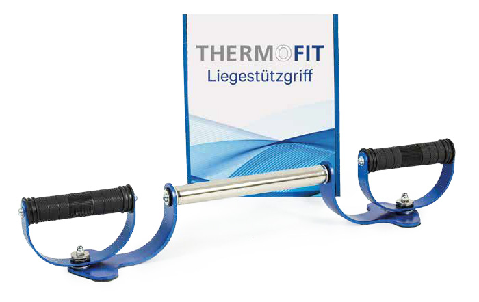 Liegestützgriffe für die Thermofit Vibrationsplatte